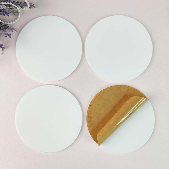 Dress My Craft Acrylic Coasters Round