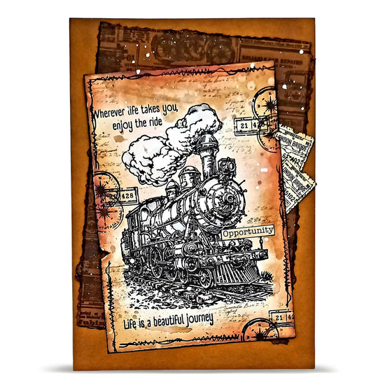AALL and Create - A6 - Stamp Set - Enjoy the Ride
