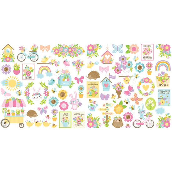Bella Blvd Cardstock Ephemera Icons, Just Because