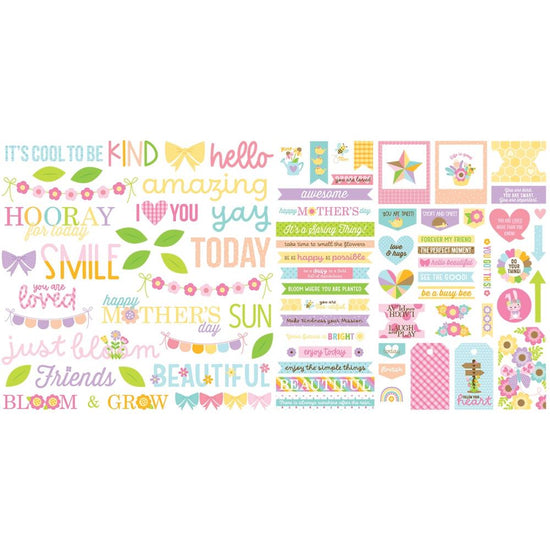 Bella Blvd Cardstock Ephemera Words, Just Because