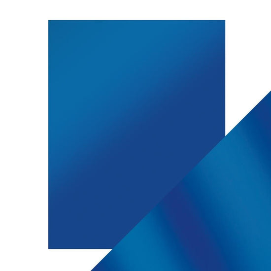 Craft Perfect Satin Mirror Cardstock 8.5"X11" 5/Pkg Satin Cobalt Velour