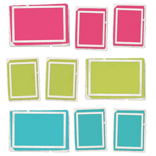 49 And Market Chipboard Set Stacked Frames Kaleidoscope