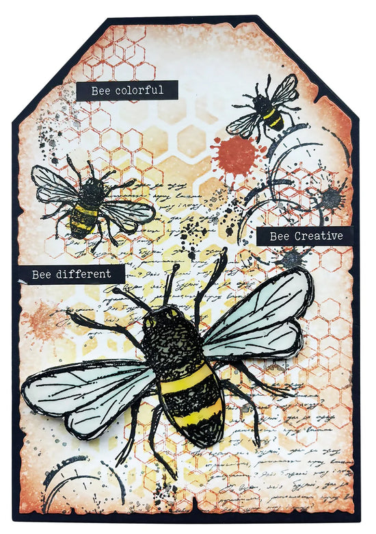 Studio Light Mask Honeycomb Sweet Bee Memories 1 PC