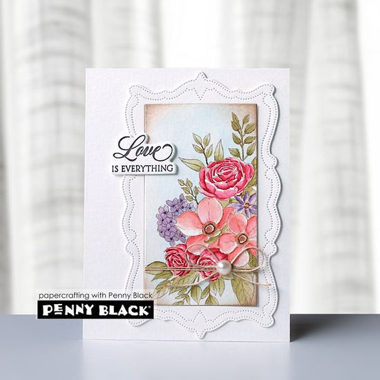 Penny Black Elongated Frame (metal dies)