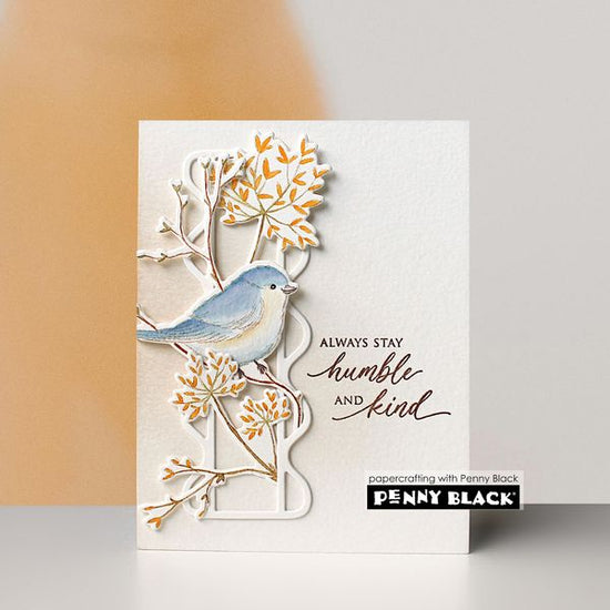 Penny Black Happiness Blooms cut out (metal dies)