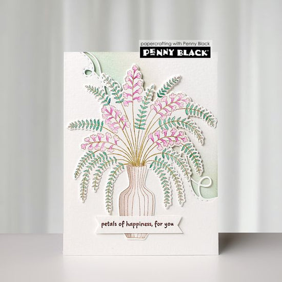 Penny Black Green Joy (clear stamps)