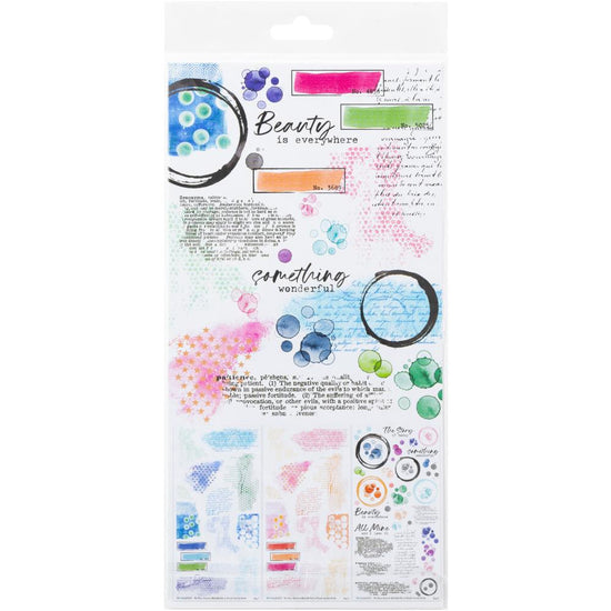 49 And Market Rub-On Transfer Set Blendable The Flower Emporium