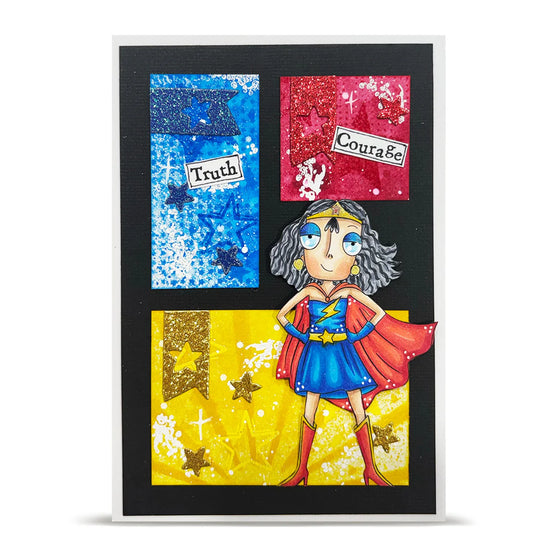 PRE ORDEN AALL and Create - A7 - Stamp Set - SuperDee