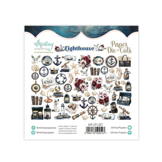 Mintay PAPER DIE-CUTS - Lighthouse, 60 PCS