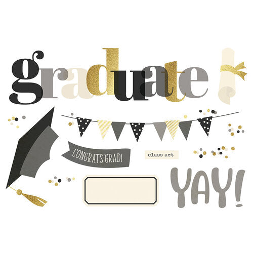 SIMPLE PAGES PAGE PIECES - GRADUATION