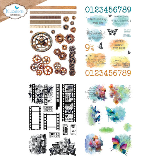 Elizabeth Crafts Layers of Time Rub Ons