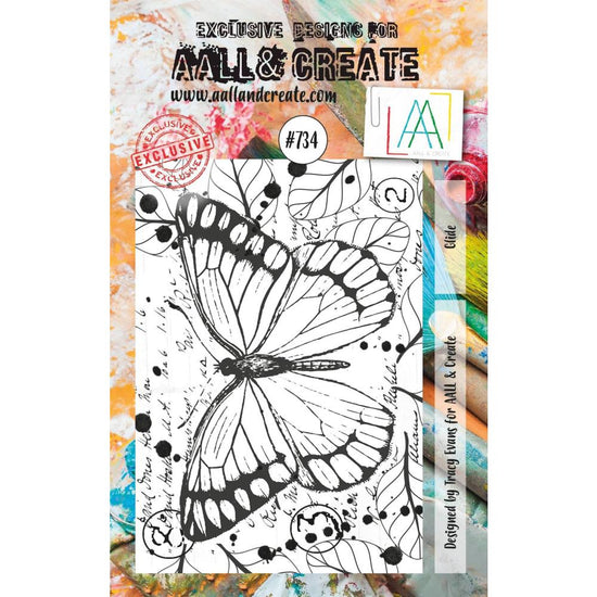 AALL And Create A7 Photopolymer Clear Stamp Set Glide