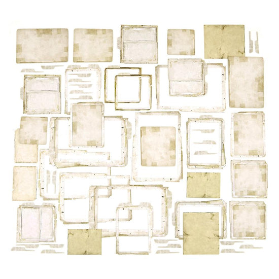 49 And Market Chipboard Set Stacked Frames Krafty Garden
