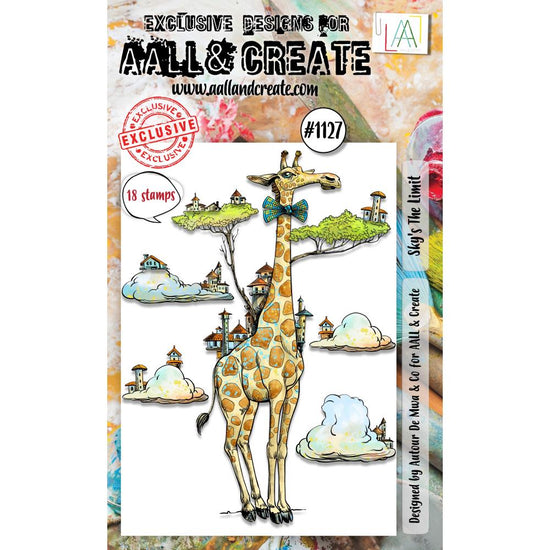 AALL And Create A6 Photopolymer Clear Stamp Set Sky’s the Limit