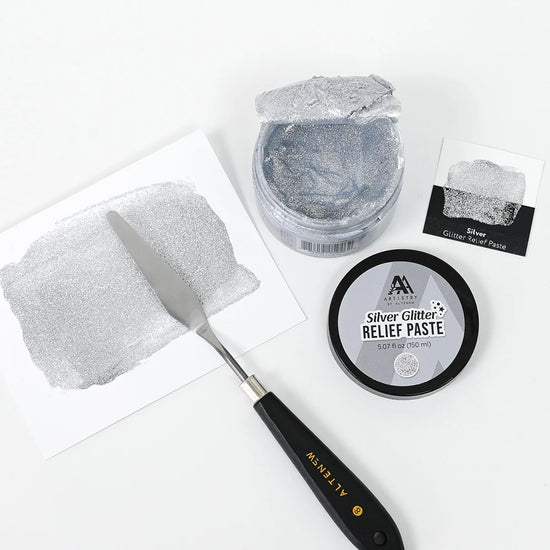 Altenew Silver Glitter Relief Paste