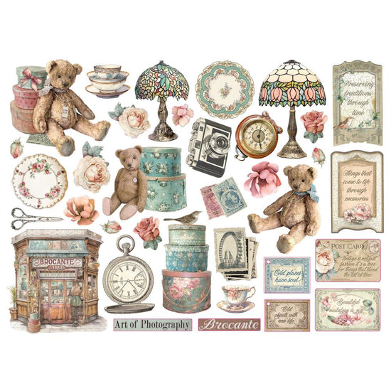 Stamperia Die-Cuts Brocante Antiques