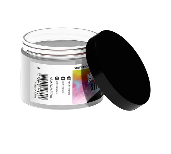 Art by Marlene Stencil Paste Silver Metallic Essentials 70x60x70mm 1 PC nr.04