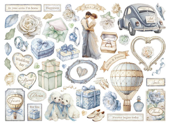 Stamperia Die cuts assorted - Timeless