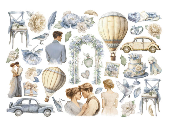 Stamperia Ephemera - Timeless