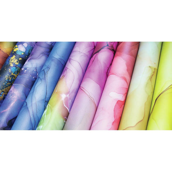 Craft Consortium Double-Sided Paper Pad 12"X12" 30/Pkg Ink Drops - Vivid, 20 Designs