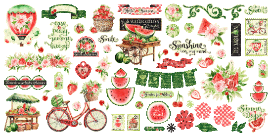 Sunshine on my Mind Ephemera Set