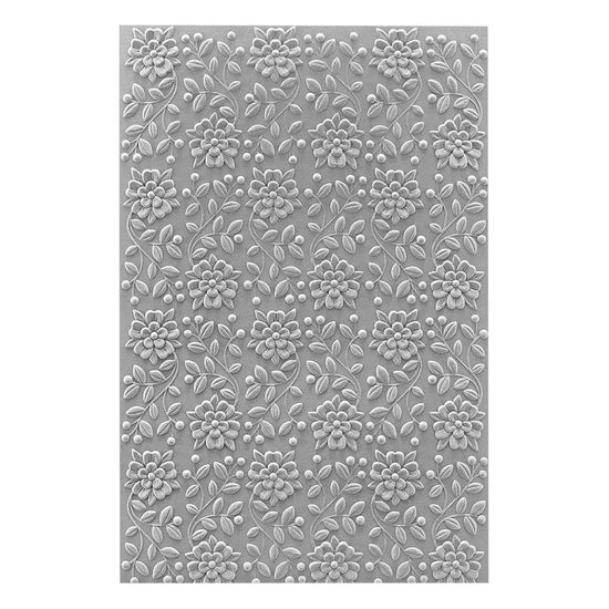 Spellbinders FLORAL & VINE 3D EMBOSSING FOLDER FROM THE SEALED FOR SUMMER COLLECTION