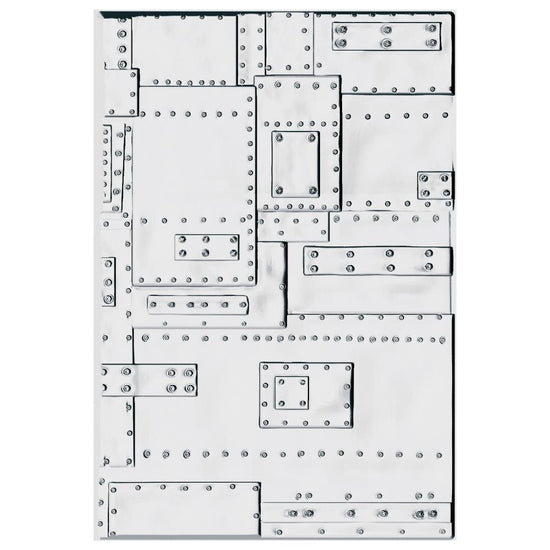 Sizzix 3D Texture Fades Embossing Folder A5 by Tim Holtz Foundry