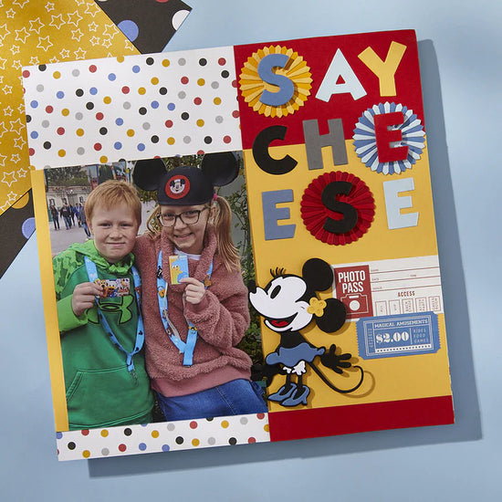 Spellbinders SAY CHEESE CLASSIC MOUSE ALPHABET & NUMBERS BUNDLE FROM THE SAY CHEESE CLASSIC MOUSE COLLECTION