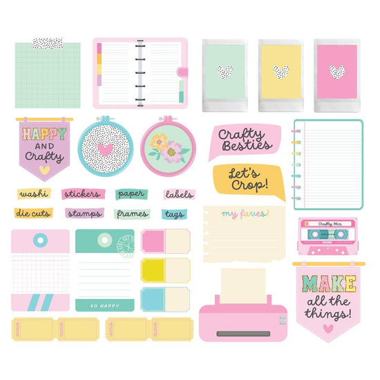 Crafty Things Bits & Pieces 29/Pkg Journal