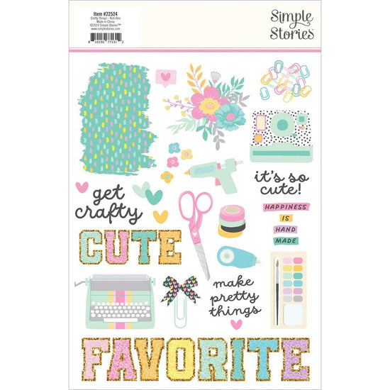 Crafty Things Rub-Ons 6”x8”