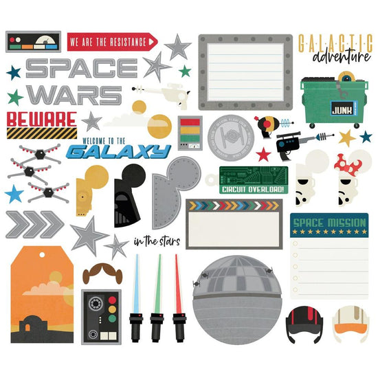 Say Cheese Galaxy Bits & Pieces 49/Pkg