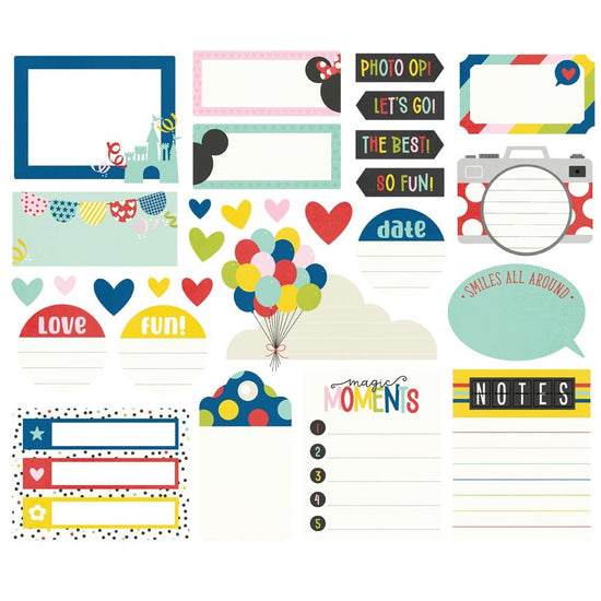 Say Cheese Magic Bits & Pieces Die-Cuts 29/Pkg Journal