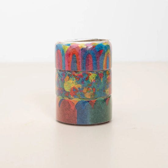 Washi Tape Multicolor Art By Marlene 3 Pieces