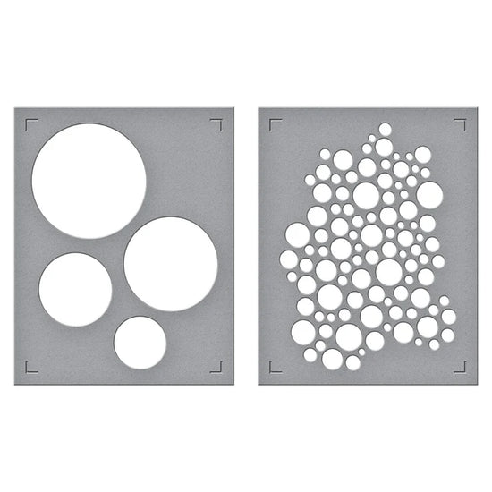 Spellbinders LOTS OF CIRCLES STENCILS