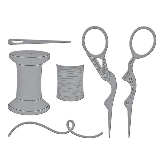 NEEDLEWORKER TOOL KIT ETCHED DIES FROM THE NICHOL&