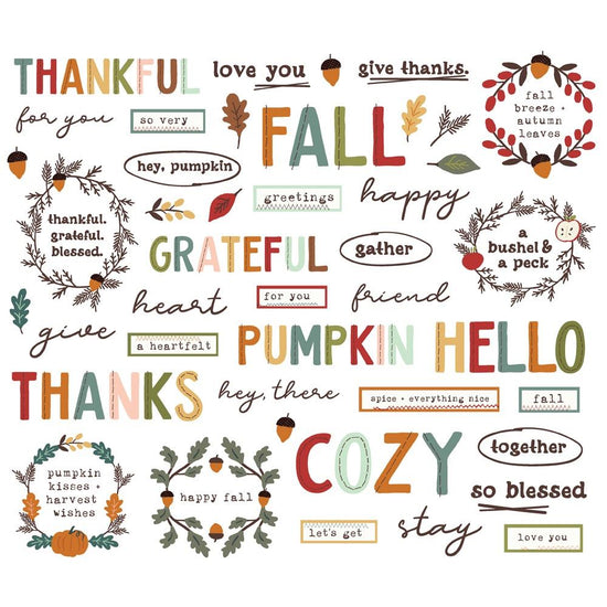 Cider & Donuts Bits & Pieces Sentiment