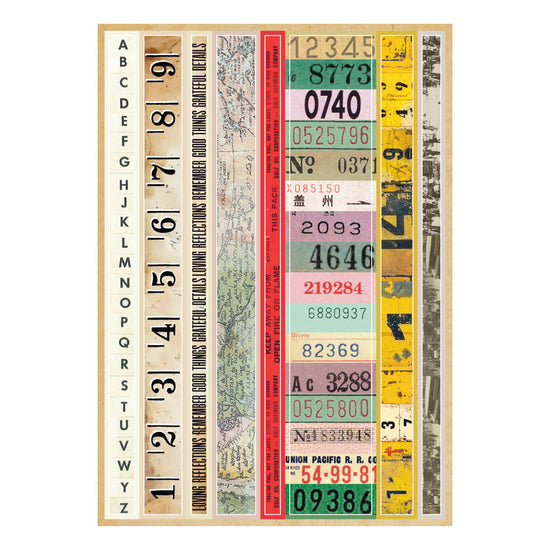Spellbinders Book 10 Borders & Labels Stickers by Esther Glas
