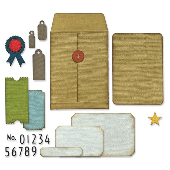 Sizzix Thinlits Dies By Tim Holtz 45/Pkg Collector