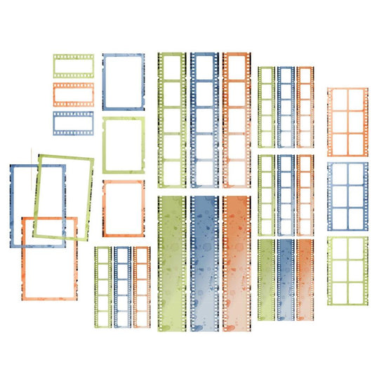 Vintage Artistry Everywhere Filmstrip Frames