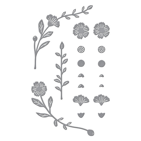 Spellbinders Wreath Builder Etched Dies