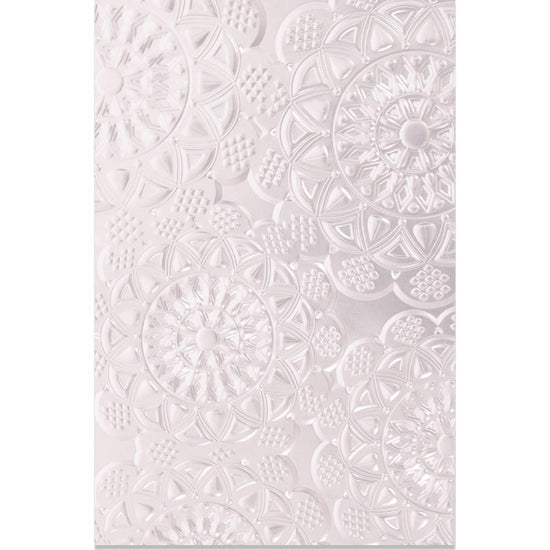 Sizzix 3-D Textured Impressions Embossing Folder - Doily Item