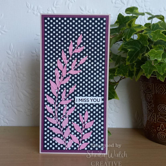 Creative Expressions Mini Stencil 4"X3" Polka Dots