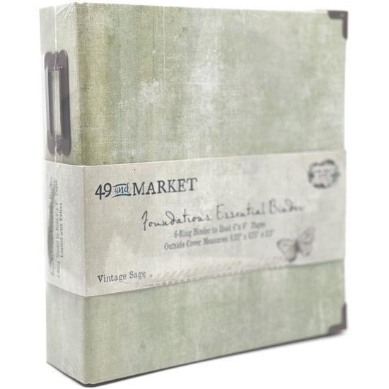 49 And Market Foundations Essential Binder Vintage Sage