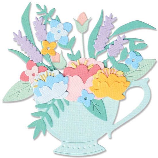 Sizzix Thinlits Dies By Olivia Rose 10/Pkg Tea Time