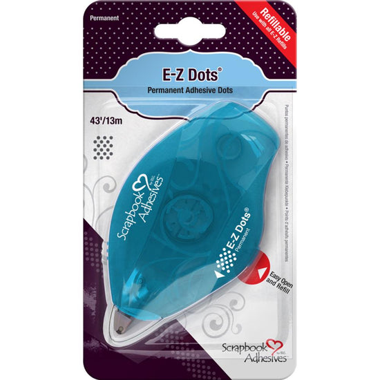 Scrapbook Adhesives E-Z Dots Refillable Dispenser Permanent, 43&