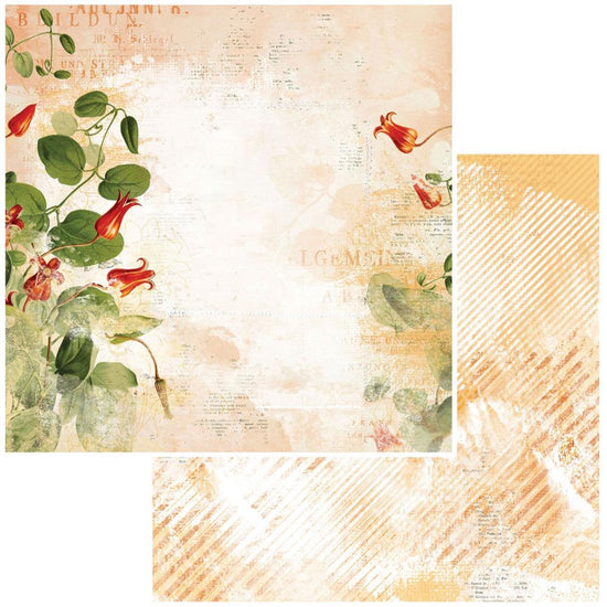 Vintage Artistry In Mango Double-Sided Cardstock 12"X12" Ginger Peach
