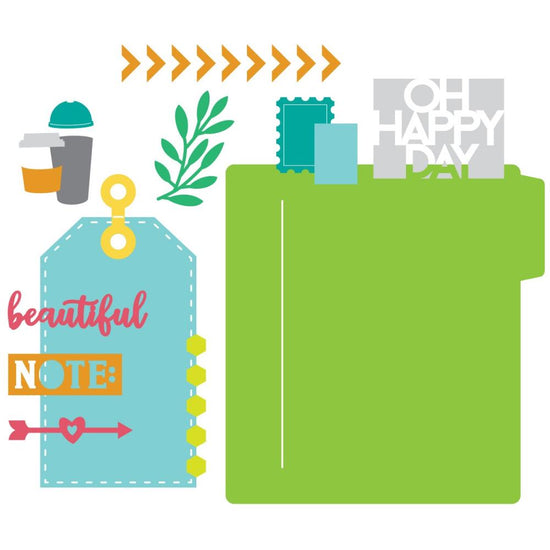 i-crafter Dies Mini Album, Divider