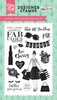 Simply Fabulous Die Set and Simply Fabulous 4x6 Stamp