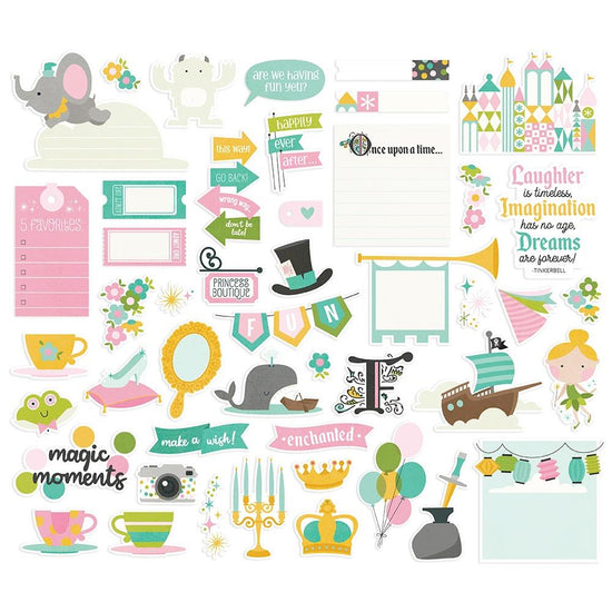 Say Cheese Fantasy At The Park Bits & Pieces Die-Cuts 47/Pkg
