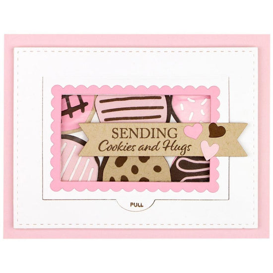 Spellbinders Etched Dies Sweet Treat Box